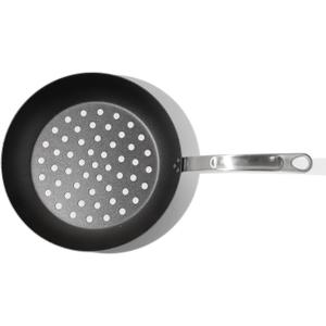 Made In Cookware - 12" Seasoned Carbon Steel Grill Frying Pan - (Like Cast Iron, but Better) - Professional Cookware - Crafted in Sweden