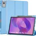 ProCase Smart Case for 2025 Lenovo Idea Tab Plus 12.1 Inch/Tab K12, Slim Light Cover Trifold Stand Hard Shell Folio Smart Protective Case for Idea Tab Plus/Tab K12 (TB361FU/TB361ZU) -Blue