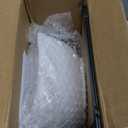 Lifewit Plastic Fruit Bowl for Kitchen Counter, 3 Tier Fruit Basket with Black Metal Stand, Tiered Fruit Holder for Countertop Serving Tray for Vegetable/Dessert in Party 28 x 21 x 35cm/11 x 8.4 x 14