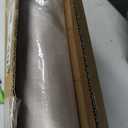 LazBlinds No Drill Roman Shades, Blackout, 32" W x 48" H, Natural