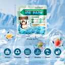 SuccorWare 5 Packs Reusable Ice Packs for Lunch Boxes - 12+ Hour Cooling Ice Gel Pack for Camping, Beach, Office - Ice Packs for Cooler Bag, Cooler Backpacks