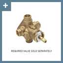 Moen Brantford Oil Rubbed Bronze Posi-Temp Pressure Balancing Shower Valve Trim Kit Valve Required, T2153ORB