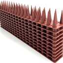 KIMANN 20 PCS Bird Spikes Defender Cats Scare Spikes, Critters Control Anti-Climbing Protect Fence Walls, Railing, Walls and Roof (22 FT / 6.6 Meters)