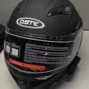 Bluetooth Motorcycle Helmet,Modular Motorcycle Helmet with Bluetooth,DOT Approved Dual Visor Full Face Flip up Bluetooth Integrated Motorcycle Helmets for Adults Men Women (Medium)