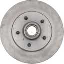 ACDelco Silver 18A2A (19264667) Non-Coated Front Disc Brake Rotor and Hub Assembly
