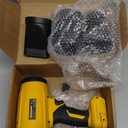 800,000 RPM Leaf Blower Compatible with Dewalt 20V: Ecarke Cordless Dust Blower, Electric Turbo Jet Blower Handheld Battery Powered with Brushless Motor for Patio Garden Lawn (No Battery) (Yellow)