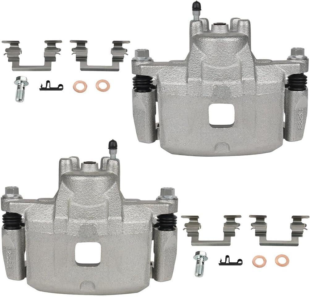 cciyu 18B5032A 18B5033A Front Left & Right With Bracket Disc Brake Caliper fit For Dodge For Caliber 1.8L 2007-2009,For Dodge For Caliber 2.0L 2007-2012,For Dodge For Caliber 2.4L 2007-2012
