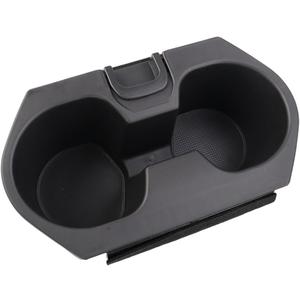 Cup Holder Insert, Compatible with Honda Civic Cup Holder 2016-2021 Lx Ex Si Sport Hatchback Center Console Drink Bottle Holder Insert 83446-TBA-A01ZA (Black)