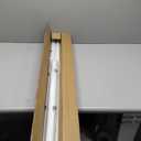 Tension Curtain Rod by EZFurni, 42 to 123 Inch, Heavy Duty Tension Rod for Windows, Anti-Slip White Shower Curtain Rod Spring Tension, Adjustable Spring Loaded Curtain Rods No Drilling, Easy Install