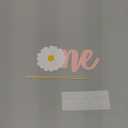 Daisy First Birthday Cake Topper - One Groovy Toppers, Party Decorations Supplies, Flower Cake Topper for Retro Hippie Boho Girl Birthday