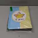 Card Binder 4-Pockets, 400 Pockets Card Holder with 50 Removable Sleeves, Trading Card Collector Zipper Album Holder, Yellow Blue (Large)