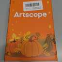 Artscope Fall Decorative Throw Pillow Covers 16x16 Inch Set of 4, Hello Happy Autumn Pumpkin Buffalo Plaid Maple Leaves Harvest Outdoor Farmhouse Pillow Cases for Home Sofa Couch-Orange B