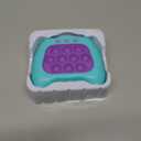 Fast Push Machine Light Up Fidget Toys for Kids Adults, Handheld Game for Kids 3-12, Quick Push Bubble Stress Toy, Sensory Toys Travel Games, Xmas Birthday Gifts for Boys Girls (Blue - Purple)