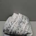 5x7 Washable Area Rugs for Living Room, Soft Faux Wool Carpets for Bedroom Dining Room, Neutral Vintage Distressed Non Slip Stain Resistant Grey White Rug for Home Office Decor