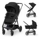 Kinderkraft Newly 2-in-1 Stroller for Kids, Black