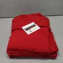 6-Pack 6ft Spandex Table Covers for Rectangle Standard Folding Tables - Wrinkle Resistant Stretch Tablecloths - Ultimate Fitted Table Protector for Parties, Trade Shows, Wedding (Burgundy)