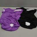 2 Pack Avont Washable Female Dog Diaper with Suspender, Reusable Girl Doggie Diapers for Small Medium Large Doggy in Heat Cycle Period Incontinence -XL