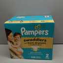 Pampers Swaddlers Diapers, Size 2 (10-22 lbs), 148 Count, Absorbent, Keeps Baby Dry and Comfortable, Skin Safe Disposable Baby Diaper