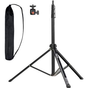 SMALLRIG RA-S200 Light Stand for Photography, 78.7" / 6.6ft / 200cm, Black, Aluminum Alloy, Supports up to 4kg, Compatible with Reflectors, Softboxes, Studio Lights, Umbrellas, Ring Light