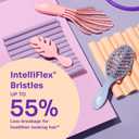 Wet Brush Go Green Curl Detangler Hair Brush, Pale Pink, Ultra-Soft IntelliFlex Detangling Bristles Glide Through Tangles with Ease, Great For Curls, No Split Ends & Pain-Free for Wet or Dry Hair