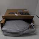 Drive Medical Folding Steel Bedside Commode Chair - Portable 3-in-1 Toilet Solution - Adjustable Height - 7.5 Qt Bucket Included - Durable Powder-Coated Steel Frame - Supports Up To 350 Lb (Grey)