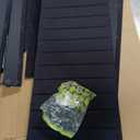 HAOARA Queen Size Platform Bed Frame with Velvet Upholstered Headboard, Queen Bed Frame with Strong Wood Slats, Box Spring Optional, Mattress Foundation, Easy Assembly Black