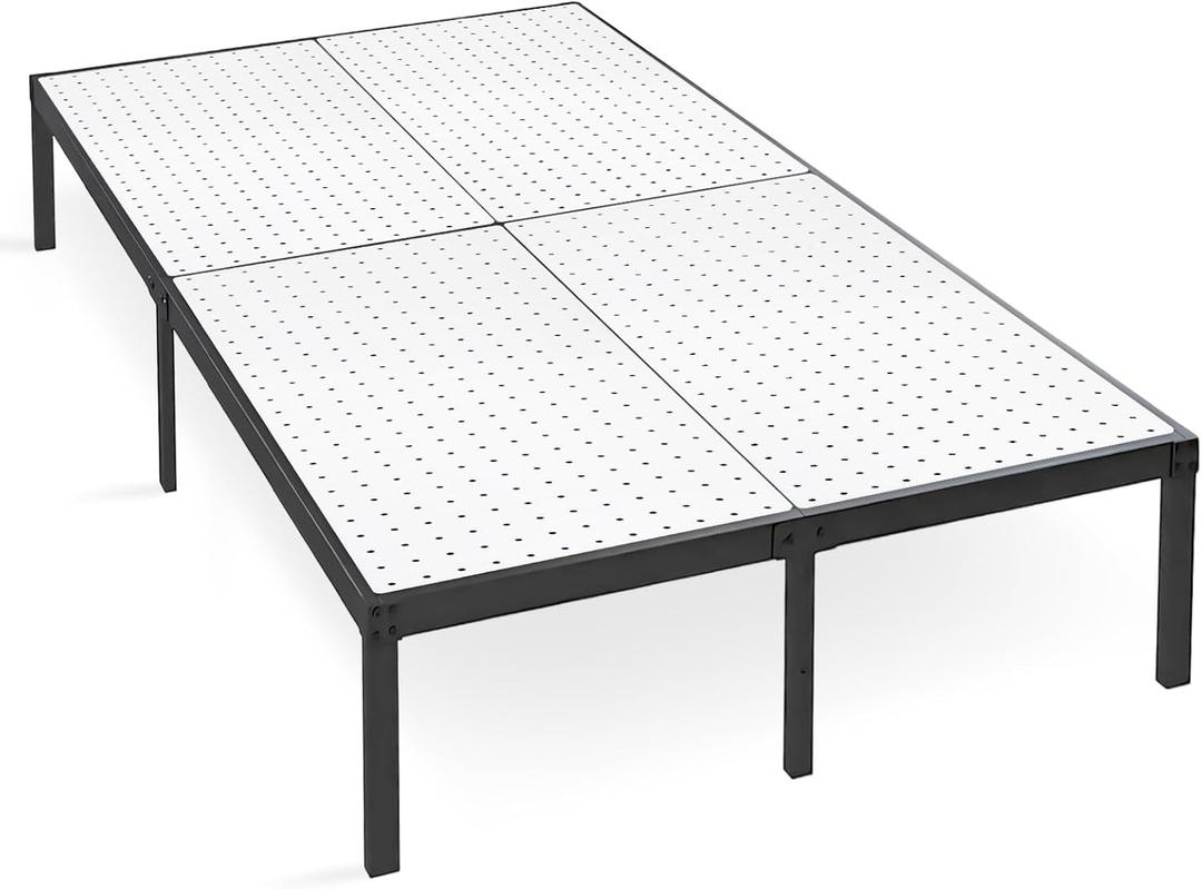 Lsbod Premium Bunkie Board for Full Size Bed,Breathable, Noise Minimizing, Moisture Resistant Bunkieboards Under Mattress to Stop Sagging Mattress Full (54x75'')