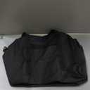 Carry on Duffle Bag for Travel - 16x7x12.5 Airline Approved Personal Item Travel Bag with Shoulder Strap for Men and Women (Black)