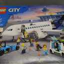 LEGO City Passenger Airplane Toy - Building Set for Boys & Girls, Ages 7+ - Educational Gift for Kids - W/Buildable Vehicle Toys & 9 Minifigures - 60367, Medium