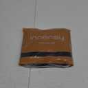 INNERSY Plus Size XL-5XL Big Curvy Woman Cotton Underwear High Waist Briefs 5-Pack (XX-Large, Black)