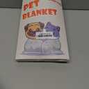 Stuffed Premium Soft Dog Blanket Washable, 40"x32" Cat Blanket for Indoor Cats Large Medium Small Dog Puppy Essentials (Grey)