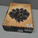 Mother's Day Black Rose Building Blocks Bouquet, 634 PCS Artificial Flower Botanical Collection Building Set, Educational Toys for Girls Kids, Gift for Women Wife Adults