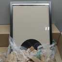 Americanflat 12x16 Wedding Guest Book Alternative with 80 Heart Tokens - Fits 4x6 Photo - Token Shadow Box - Ideal for Wedding Reception Guest Book, Wedding Decorations, Bridal Showers - Black