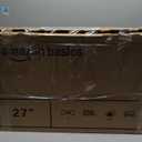 Amazon Basics 27-inch Computer Monitor, 120 Hz, 1080P, IPS, HDMI, DisplayPort, VESA Compatible for Office, Home