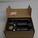 [Luxury] Kitchen Soap Dispenser Set - 16OZ Clear Glass Bottle, Stainless Steel Pump, Instant Dry Tray, Waterproof Labels, Non-Slip Silicone Pad, and Dish Brush | Upgrade for Your Kitchen and Bathroom