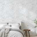 Peel and Stick Wallpaper Boho Wall Paper Peel and Stick Modern Watercolor Gray Blue Wallpaper for Bedroom 17.3"x118"