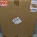 2 Pcs DIY Clear Acrylic Dog Playpen House,Quick Easy Assembly and Disassembly,Strong Floor Suction,Indoor and Outdoor Use,Easy Cleansing Puppy Fence (Skin Pink, 23.6" H, 2PCS)