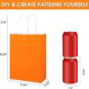 XPCARE 32Pcs Paper Gift Bags, 5.25x3.25x8.25'' Kraft Paper Party Favor Bags Bulk Rainbow Goodie Bags Small Gift Bags with Handles for Kids Birthday Baby Shower Crafts Wedding Party Supplies (6 Colors)