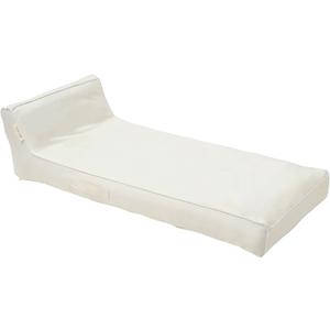 Casa Blanca Luxe Lie-On Lounger, Inflatable Float, Outdoor Use, Removable Cover, PVC/Polyester, 70.87 x 33.46 x 19.69 inches, 8.38 lbs, Standard