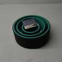 Florensi Yoga Wheel (3-Pack) - Back Stretcher and Back Roller for Back Pain, Yoga Roller for Muscle Relaxation, Pain Relief, Cracking and Popping