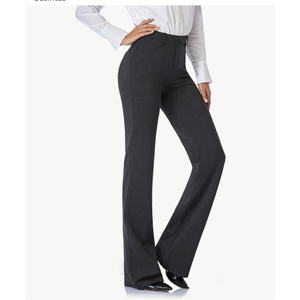 Tapata Women's 32'' Stretchy Bootcut Dress Pants with Pockets Tall, Petite, Regular for Office Work Business XL