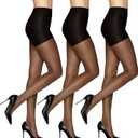 L'eggs Sheer Energy Women's Medium Support Leg, Control Top, Sheer Toe, Compression Tights M