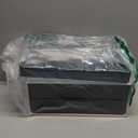 Delamu Bathroom Organizers and Storage, 2 Tier 2 Drawer Makeup Organizer Countertop, Easy to Install, Ideal for Bathroom Counter, Vanity, Ideal for Women Girls, Blue (2Drawers 1 Pack)