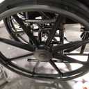 Medline Excel Extra-Wide Bariatric Wheelchair For Adults and Seniors with 24" Wide Seat, Supports up to 500 lbs