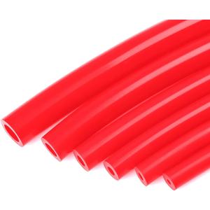 Ucreative 1/8" 5/32" 3/16" 1/4" 5/16" 3/8" Automotive Silicone Vacuum Tubing Hose Kit for Air and Water 6PCS 5FT (Red)