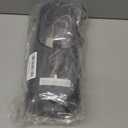 Desk Fan Bladeless, 11.8 Inch Office Fan Small, Quiet, 3 Speed Adjustment, Touch Control, Easy to Clean, Desk Fans Small Quiet, Ideal for Office, Living Room, Bedroom (Gray/Dark Red)