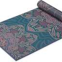 Gaiam Yoga Mat - Premium 6mm Print Reversible Extra Thick Non Slip Exercise & Fitness Mat for All Types of Yoga, Pilates & Floor Workouts (68" x 24" x 6mm Thick) (Jade Salutation)