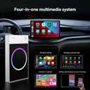 Wireless CarPlay Adapter with YouTube Netflix TikTok, Carplay Ai Box Wireless Carplay & Android Auto, WiFi Bluetooth and HDMI Output, Only for Cars with Wired CarPlay &Wired Android Auto