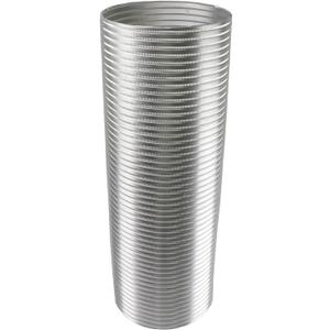 Awoco 8 Inches Diameter x 6 Feet Long Semi-Rigid Flexible Aluminum Duct - Ideal for Kitchen, Bathroom, Range Hood Venting (6 ft x 1 pcs)