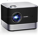 3-in-1 Projector 4K Supported, AURZEN BOOM 3 Smart Projector with WiFi and Bluetooth, 3D DoIby Audio & 36W Speakers, Auto Focus & Keystone, Netflix Official 500 ANSI Home Outdoor proyector, Black